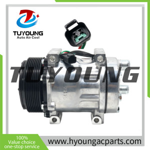 Sanden 7H15 8262 PV8 24V JCB 30926801 30/926801 heavy duty truck car a/c compressor