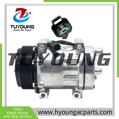 Sanden 7H15 8262 PV8 24V JCB 30926801 30/926801 heavy duty truck car a/c compressor