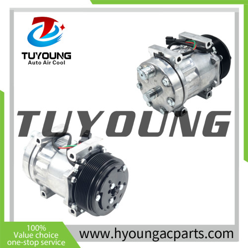 Sanden 7H15 8262 PV8 24V JCB 30926801 30/926801 heavy duty truck car a/c compressor