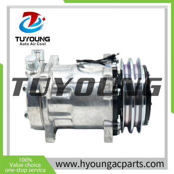 F25/20010 Steel and Aluminum Material auto AC compressor for JCB excavator F25/20010 F2520010