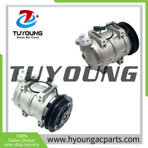 TUYOUNG China factory direct sale auto air conditioning compressor DKS15CH 24V for Hitachi Track Dumper, 4456130