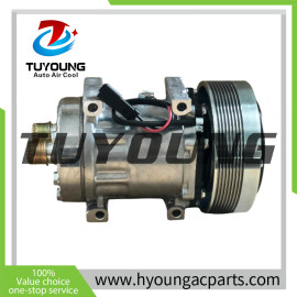 SD7H15 4768 auto AC compressor New holland CASE Claas Agco Caterpillar Deutz 86993463 47809628 84279787 86992688 48058423