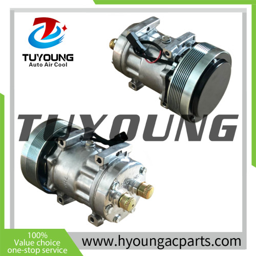 SD7H15 4768 auto AC compressor New holland CASE Claas Agco Caterpillar Deutz 86993463 47809628 84279787 86992688 48058423