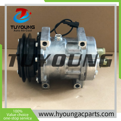 SD7H15 U4275 4275 auto ac compressors Case IH Caterpillar Wheel Loader 504020809 84159489 87430122