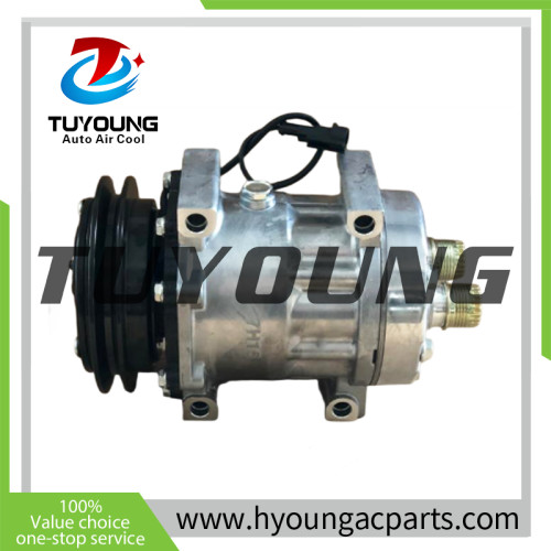 SD7H15 U4275 4275 auto ac compressors Case IH Caterpillar Wheel Loader 504020809 84159489 87430122