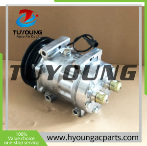 SD7H15 U4275 4275 auto ac compressors Case IH Caterpillar Wheel Loader 504020809 84159489 87430122
