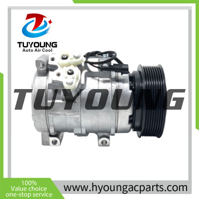 auto ac compressor for Fiat New Holland Agriculture TRATOR MAGNUM 260/ 340/ 400 51432095 447220-3715 51432095R 10S17C 8pk 12v
