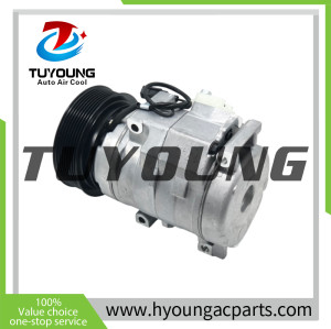 auto ac compressor for Fiat New Holland Agriculture TRATOR MAGNUM 260/ 340/ 400 51432095 447220-3715 51432095R 10S17C 8pk 12v