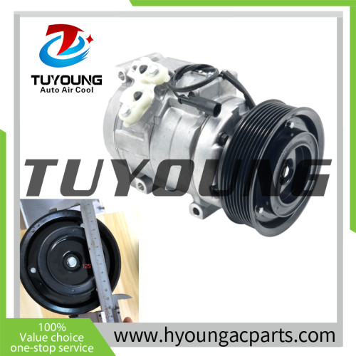 auto ac compressor for Fiat New Holland Agriculture TRATOR MAGNUM 260/ 340/ 400 51432095 447220-3715 51432095R 10S17C 8pk 12v