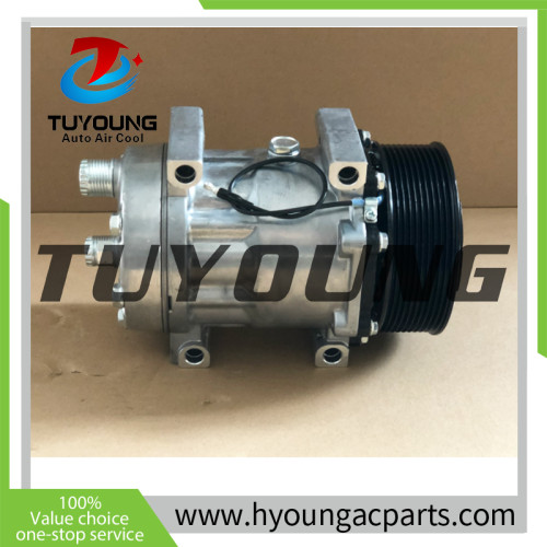 NEW HOLLAND auto ac compressor CASE PUMA 140 87300121 87709773 48033716 Sanden 7H15 12V 10PK