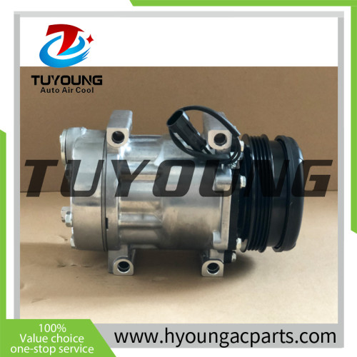 High quality SD7H15 U8148 auto AC compressor for AGCO CASE FORD NEW HOLLAND T6110 CITROEN JUMPE 87802912 47808999
