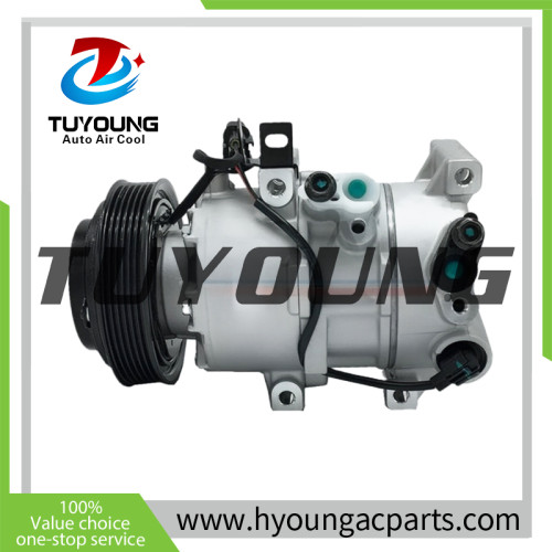 AUTO AC Compressor For Hyundai Kona 2018-2021 Kia K3 K3S Forte 1.6L 12V DVE14 6PK 125mm 97701-B5000 97701B5000
