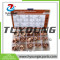 280PCS 15-SIZE SOLID COPPER SUMP PLUG CRUSH WASHER ASSORTED ENGINE SEAL FLAT RING TAP PLUMBING WITH CASE air conditioner bonding oil seal gasket gasket sealing gasket set