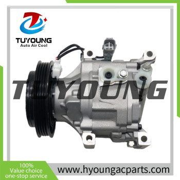 TuYoung stable performance high quality auto ac compressor for SC06 Toyota Yaris Verso 1999 ( 442100-2060) 4pk 113mm