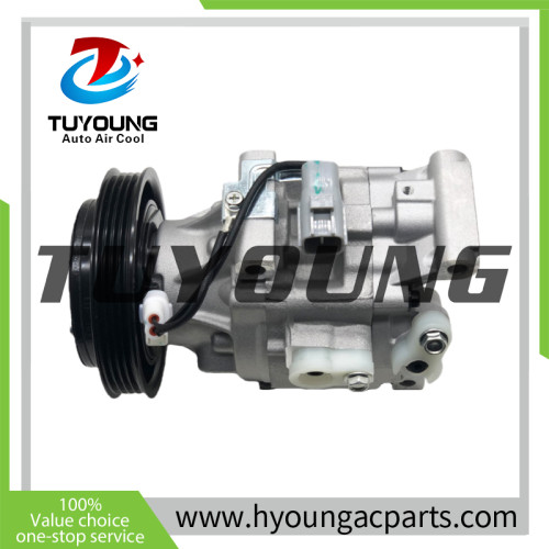 TuYoung stable performance high quality auto ac compressor for SC06 Toyota Yaris Verso 1999 ( 442100-2060) 4pk 113mm