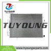 Auto a/c condenser for KIA Mohave 2010-2014 Core Size 636*466.2*16(f8/f5) mm