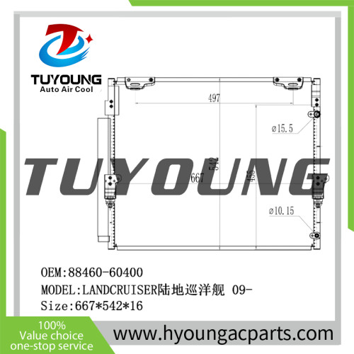 Auto ac Condensers for Toyota Land Cruiser/ Lexus LX570 2008-2020 8846060400