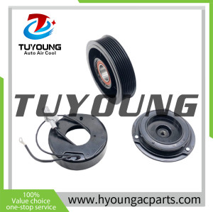 Auto AC Compressor clutch fit Toyota Innovia D4d Fortuner 10s15c 7pk 125mm