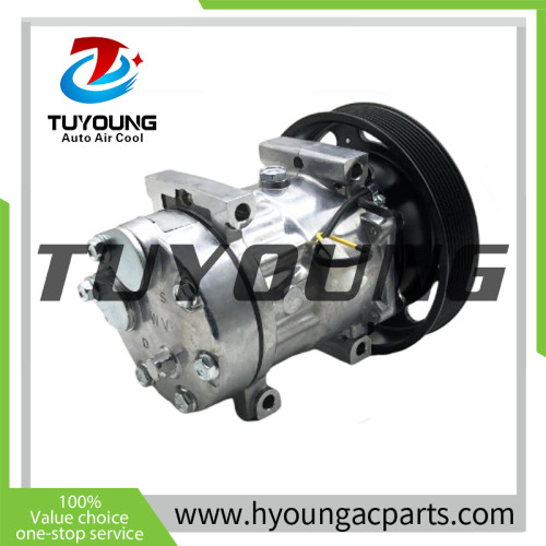 SD7H15 AC Compressor Mack Volvo Truck 14- 4324 4324 4326 4326U 4124 20587125 85000458 2004326 20721587 206RD52M 206RD53M CO 4326DC
