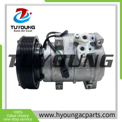 China supply auto air conditioning compressors Grooves: 8 10S15C 14X-911-7112 for Komatsu, HY-AC2391