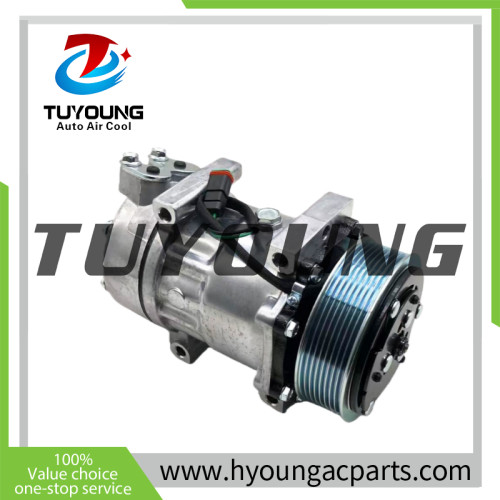 SD7H15 6023 8290 ac Compressor Scania heavy duty truck 1853081 1888033 10570893 10573128 2472901 570893