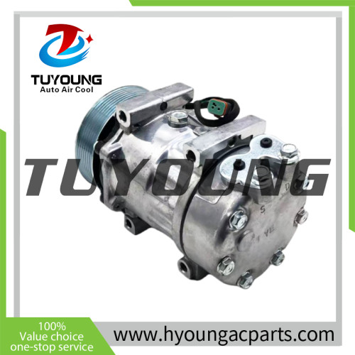 SD7H15 6023 8290 ac Compressor Scania heavy duty truck 1853081 1888033 10570893 10573128 2472901 570893