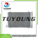 Auto a/c condenser for Citroen Berlingo Xsara Peugeot Partner 1.1 1.4 1.6 1.9 2.0 1996-2015 6455AT 6455CV 6455EX 9637416580 9645974780 9645975180