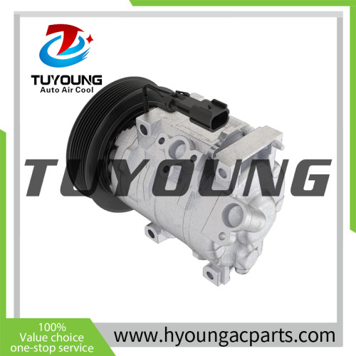 Auto A/C Compressor fits John Deere Equipment AL232177 8PK 12V