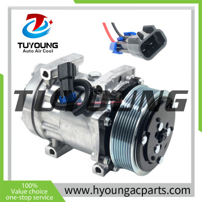 SD7H15 auto ac compressor Case-IH Caterpillar Tractor 4021 2992212 3004277 3952123 299-2212 395-2123