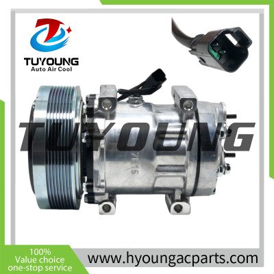 7H15 709 4250 324-9711 auto ac compressor for Caterpillar Off-Road Volvo Freightliner 3249711 270124760 vehicle air pump