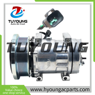 SD7H15 Auto AC Compressor Caterpillar excavator 604-0680 6040680 604 0680