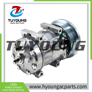 SD7H15 Auto AC Compressor Caterpillar excavator 604-0680 6040680 604 0680