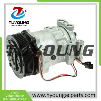 auto AC compressors DODGE RAM 1500/2500/3500 V8 5.2L, 5.9L 94-02/DAKOTA V6 3.9L SD7H15 130mm 7pk 12v CO 4359C Sanden 4359 Sanden 4605 Sanden 4642