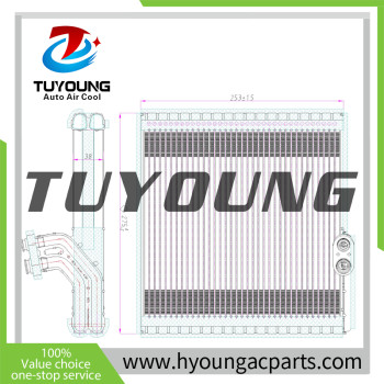 EV 9409247PFC 885010K390 88501-0K390 Auto Air Conditioning Evaporators for Toyota Hilux Revo 2016-2019 249*275*38mm