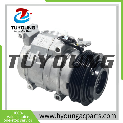 cheap price Auto AC compressors TOYOTA RAV4 HUILUX FORTUNER 88310-0K010 10S15C 883100K010 9644727-828 88320-21100 4472160-8281 7PK 12V
