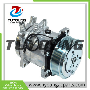 auto AC compressors Sanden SD507 7PK 119mm 12V R134A CO 29228C 3023761 0937Z0109 028131