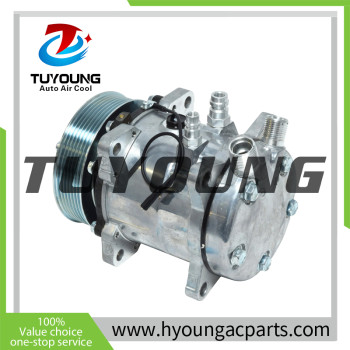 auto AC compressors Sanden SD507 7PK 119mm 12V R134A CO 29228C 3023761 0937Z0109 028131
