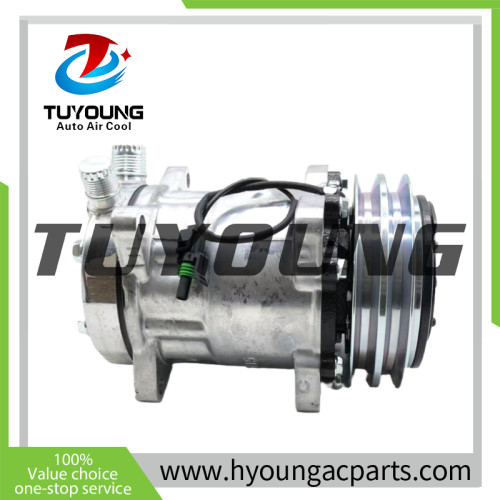 SD7H15  Auto AC Compressor for Sanden Models MODELS 4501-4750 4664 0042 0244 N83304052 N83304062 N83304363 N83304452 592004 525693 525748 525751 CO 4664  Sanden  4367