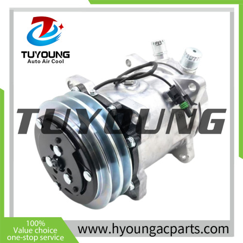 SD7H15  Auto AC Compressor for Sanden Models MODELS 4501-4750 4664 0042 0244 N83304052 N83304062 N83304363 N83304452 592004 525693 525748 525751 CO 4664  Sanden  4367