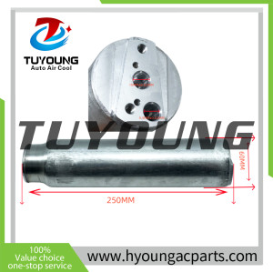 auto ac receiver drier for toyota 250*60mm