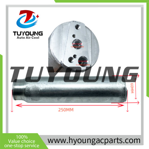 auto ac receiver drier for toyota 250*60mm