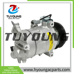 Auto AC Compressor fit Fiat 500X 2016-2018 Jeep Renegade 2015-2021 6SBU14C 6pk 12v 110mm CO 29252C 3023901 51936721 4471608850 167376 5513311