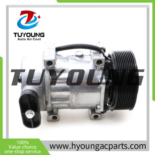 car a/c compressor for Peterbilt 365 367 Kenworth T800 SANDEN 4384 4384U F69-6003-141 F696003141 SD7H15 10PK 12V 126mm