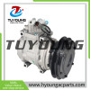 auto a/c compressor for Komatsu heavy machinery GD825 10PA15C 1PK 24V 621-081-3113 6210813113