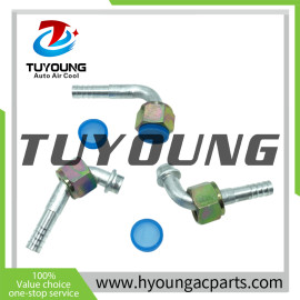 auto air conditioning pipe Fitting; on one side No. 10 and on the other side No. 12;