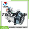 SD7H13 Auto AC Compressor Kobelco Komatsu Loader WA500-7 WA500-8 569-07-88122  569 07 88122  5690788122