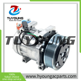 SD7H13 Auto AC Compressor Kobelco Komatsu Loader WA500-7 WA500-8 569-07-88122  569 07 88122  5690788122