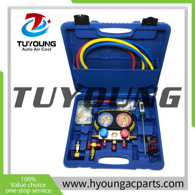 Car Tools Set Manifold Gauge Air Master Tech Spring-Lock Tool Set AC Line Disconnect Tool