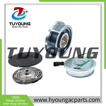 SD7H15 4095 SD 709 auto ac compressor Clutch fit Caterpillar 24V 320-1291 338-9100 133mm 8pk