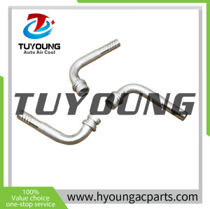 China supplier auto ac pipe fittings size 1/2, 90 degree